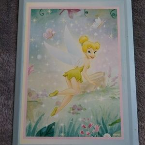 Tinkerbell wall plaque
